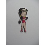 Betty Boop Magnets Lot #26 Two Pieces Biker Winking Design (retired Items)