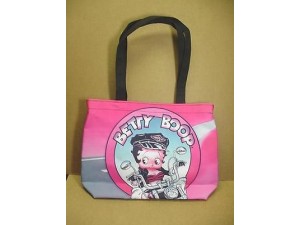 Betty Boop Tote Bag Biker Design Small (retired Item)