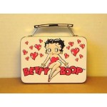 Betty Boop Mini Lunch Box Sitting On Name Design