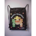 Care Bears Book Bag / Cinch Sack Black #38