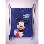 Mickey Mouse Book Bag / Cinch Sack Blue #10