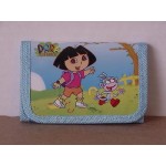 Dora The Explorer Mini Tri Fold Wallet Blue #14