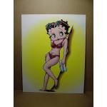 Betty Boop Post Card #10 At The Beach Design 8x10