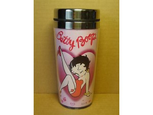 BETTY BOOP TUMBLER  DOUBLE INSULATED LEG UP DESIGN