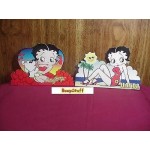 Betty Boop Post Cards Two Piece Set #04 Die Cut (retired)