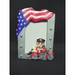 Betty Boop Picture Frame American Rider Biker (2 X 3 Picture)