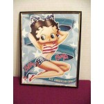 Betty Boop Picture 8x10 All American Design