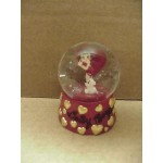 Betty Boop Water Ball Heart With Pudgy Design Mini W6957 (retired Item)