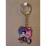 Betty Boop Key Chains Lot #37 American Rider Design Two Pieces.