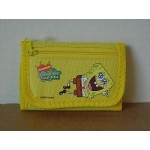 Spongebob Squarepants Mini Tri Fold Wallet Yellow #36