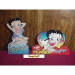 Betty Boop Post Cards Two Piece Set #03 Die Cut (retired)